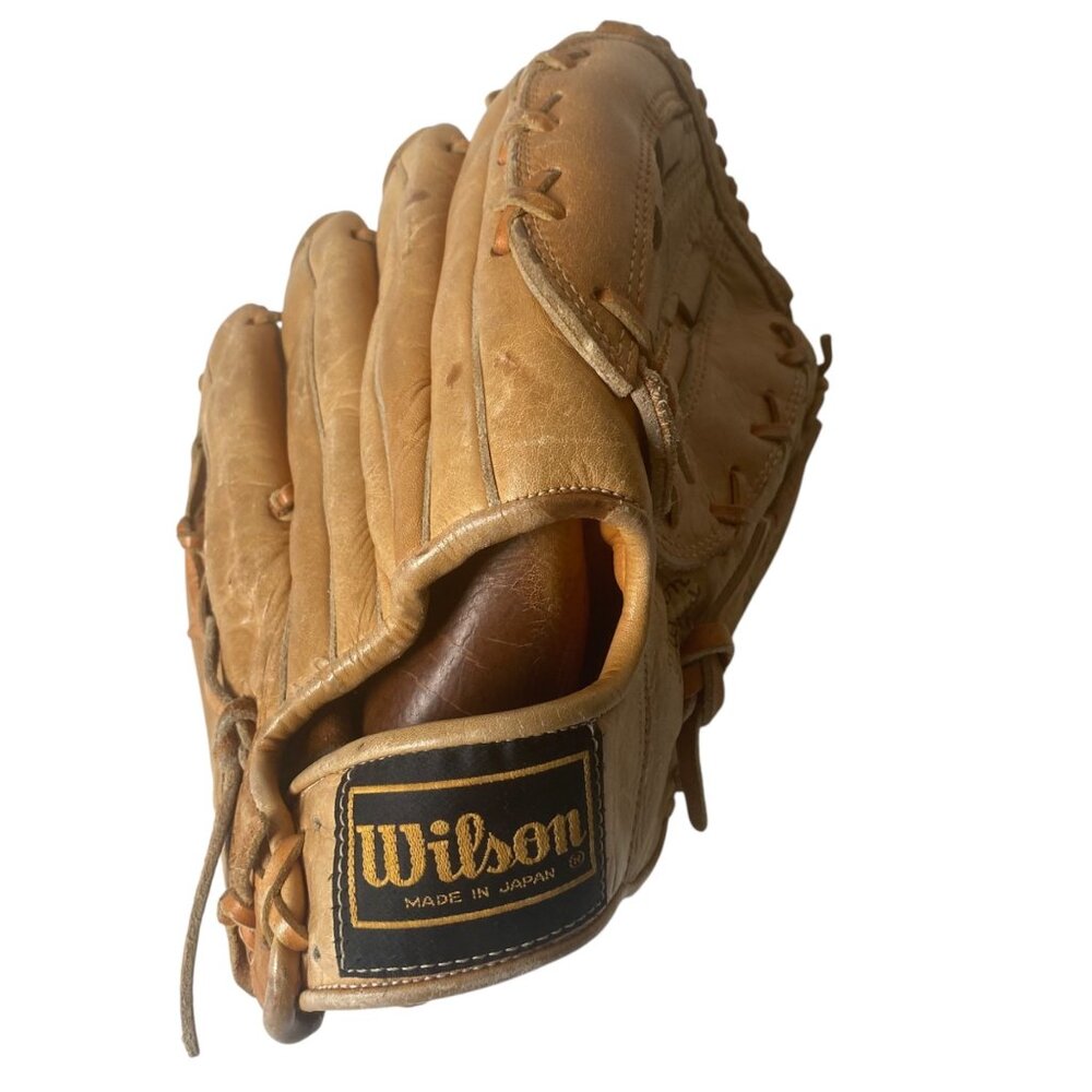Vtg Wilson A2131 Ron‎ Cey Pro Style Leather Baseball Glove Dual Hinge Grip-Tite